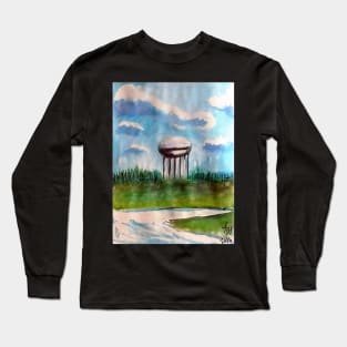 Raines Road Watertower Long Sleeve T-Shirt